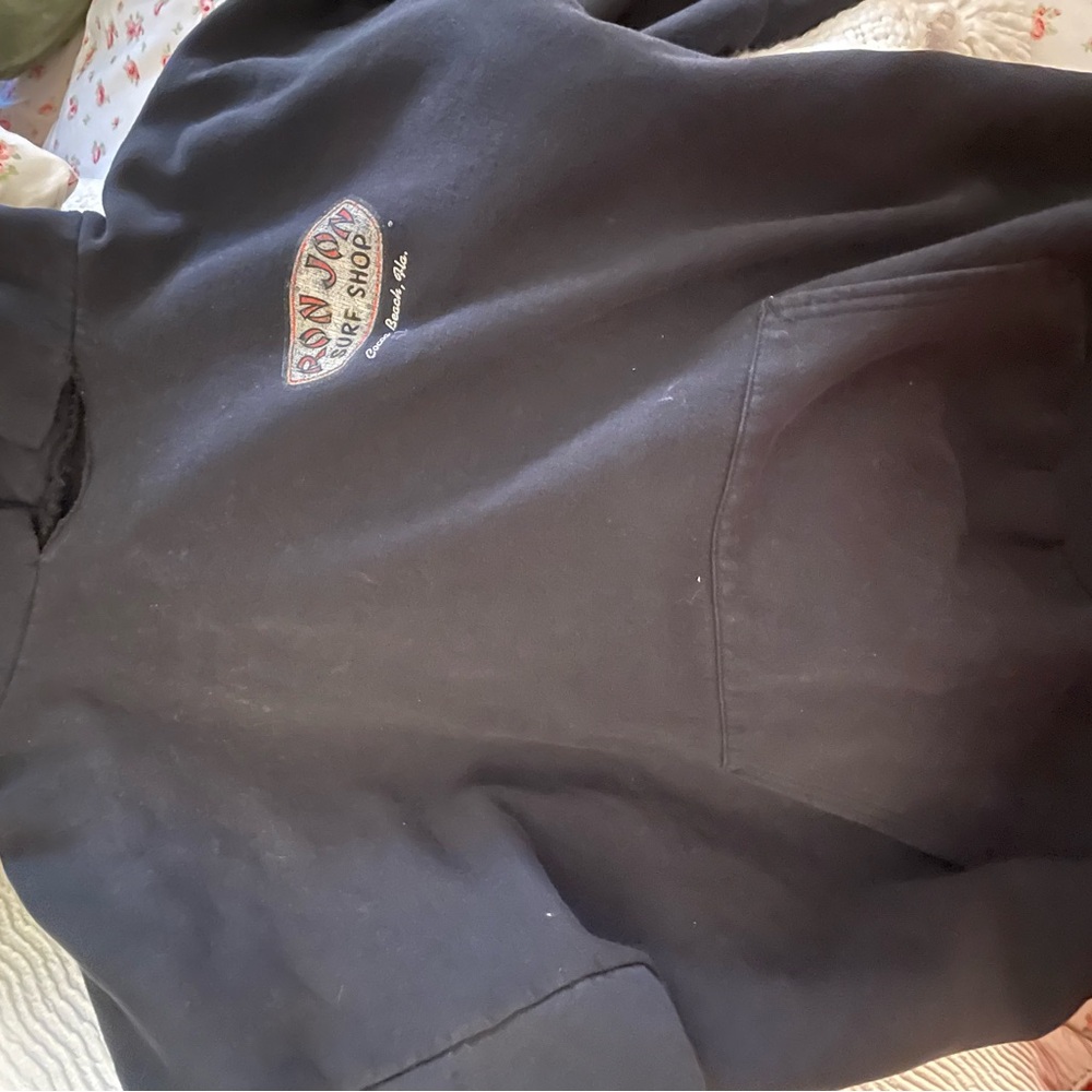mens ron jon hoodie
